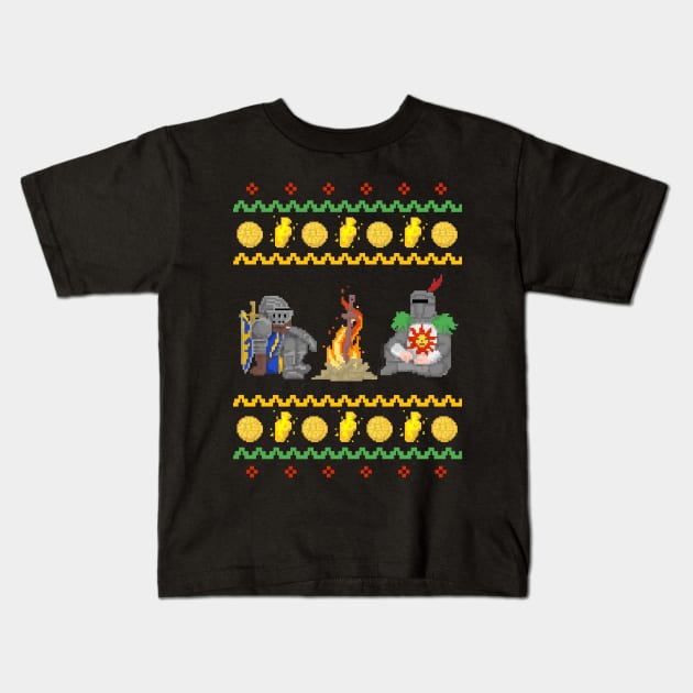 Rest by the fire Kids T-Shirt by Narych 